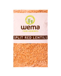 Red split lentils